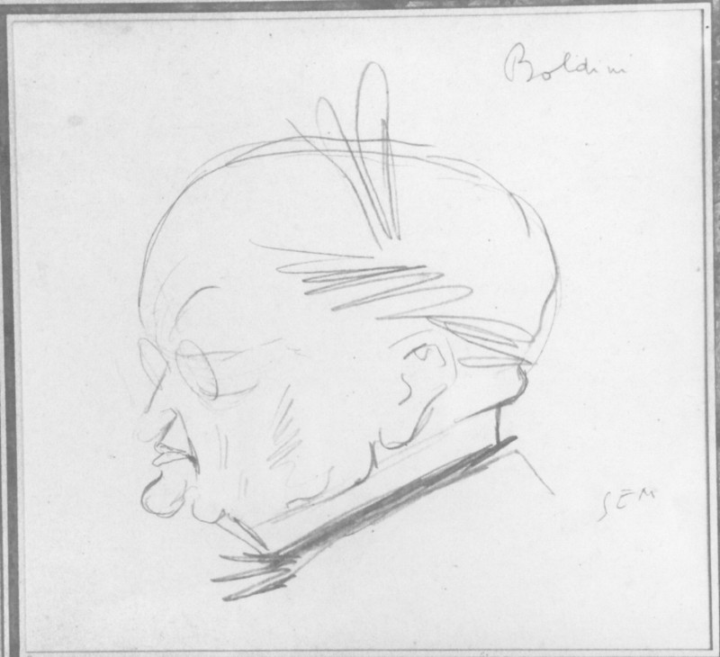 Caricatura di Boldini